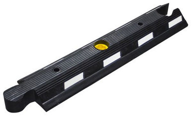 Traffic Separator Black Centre Module Flexible
