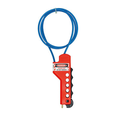 Blue cable lockout