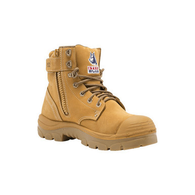 Zip Sided Boot Size 11 Wheat