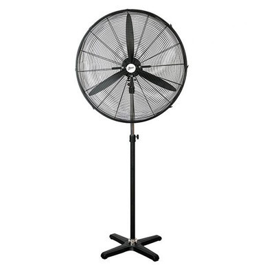 pedestal fan black