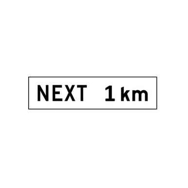 Next 1km Multi Message Sign 1200x300mm Western Australia