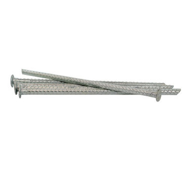 Wheel Stop Fixing Pin 360 x 13mm Silver
