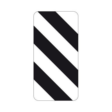 Width Marker Left Class 1 Aluminium 225x450mm