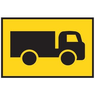 Truck Symbol 1200x900mm