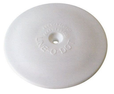 Line-o-dot Car Parking Dot With Nail - White