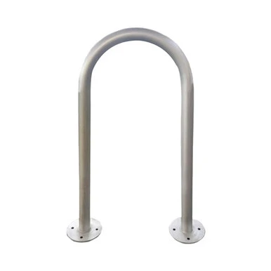 Surface Mount Bike Hoop Galvanised 800x800mm