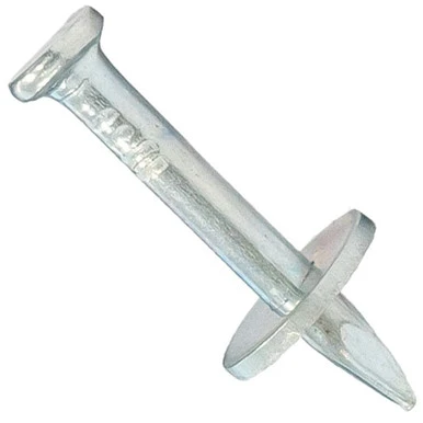 Masonry Nail Mickey Pin Washered 2.5x15mm 500 Pack