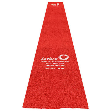 Heavy Duty Mat P5 Slip Rating 1x10m Red