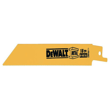Reciprocating Saw Blade 18TPI Metal 5 Pack 150mm