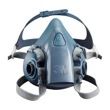 3M Half Face Respirator 7502, Medium