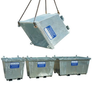 Heavy Duty Crane Bin 2.40cu 5000WLL