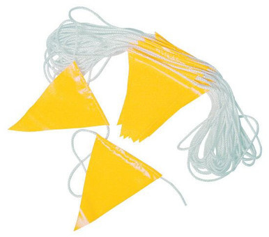 Safety Flag Yellow, 30m Rol
