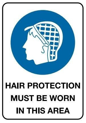 Hair Protection Poly 600x450mm