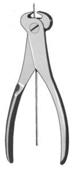 Product Vet Spectrum Pin Cutter, 7" (18cm), End Cutting, Cuts Up to 1/16" (1.6mm), Single Action | SAH.701695 Image