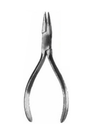 Product Vet Spectrum Needle Nose Plier, 4.75" (12cm), Serrated | SAH.701728 Image