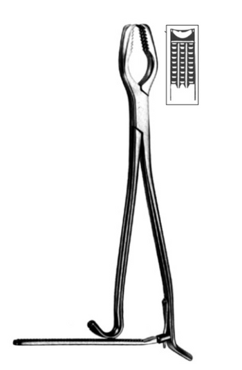 Product Vet Spectrum Lane Bone Holding Forcep, 17.75" (45cm), Without Ratchet | SAH.701746 Image