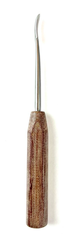 Product Vet Spectrum Ao Periosteal Elevator, 7.25" (18.5cm), Straight, Phenolic Handle, Round, 6mm Tip | SAH.701775 Image