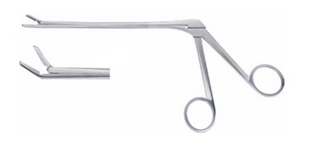 Product Vet Spectrum Caspar Rongeur, 6.5" (16.5cm), Angled Up, Serrated, 5x14mm Tip | SAH.702002 Image