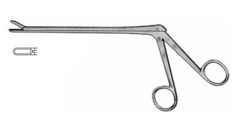 Product Vet Spectrum Spurling Rongeur, 6" (15cm), Straight, 4x10 mm Jaw | SAH.702022 Image