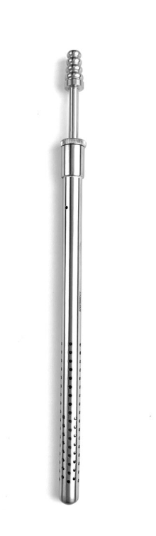 Product Vet Spectrum Poole Suction Tube, 8" (20cm), Straight, 17 Fr. (5.5mm) | SAH.705130 Image