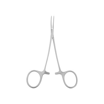Product Vet Spectrum Hartmann Mosquito Forcep, 4", Curved, Micro Tips | SAH.720521 Image