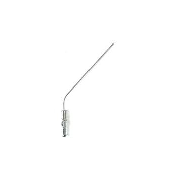 Product Vet Spectrum Frazier Suction Tube, 6.3" (160mm) Working Length, 45 Deg. Angled, 8 Fr. (2.5mm) | SAH.720733 Image