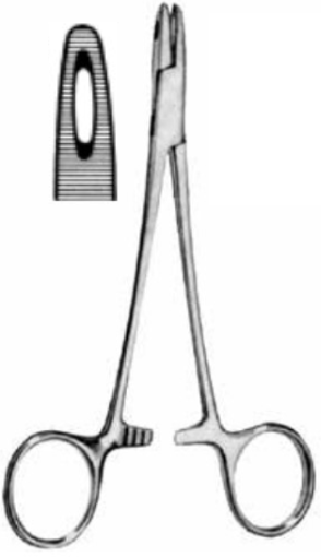 Product Vet Spectrum Collier Needle Holder, 5" (13cm) | SAH.722027 Image