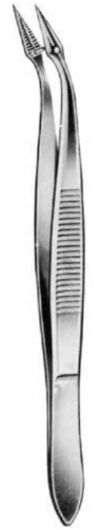 Product Vet Spectrum Hunter Splinter Forcep, 4.25" (10.5cm), Angled | SAH.722621 Image