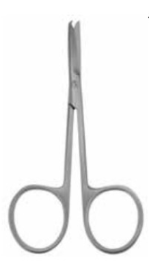 Product Vet Spectrum Spencer Suture Scissor, 5.25" (13cm), Straight | SAH.724008 Image