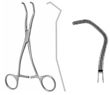 Product Vet Spectrum Cooley Atraumatic Multi-Purpose Clamp, 6.25" (16cm), Pediatric Size | SAH.739780 Image