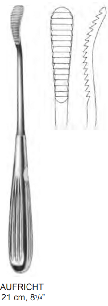 Product Vet Spectrum Aufricht Nasal Rasp, 8.25" (21cm), Downwards Cutting | SAH.747513 Image