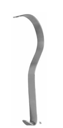 Product Vet Spectrum Deaver Retractor, 8" (20cm), 25mm Working End Width | SAH.760294 Image