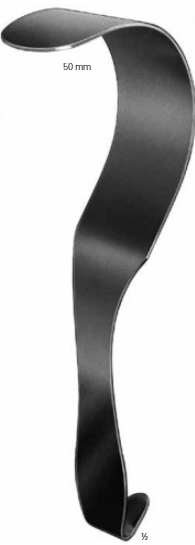 Product Vet Spectrum Deaver Retractor, 12" (30cm), 50mm Working End Width | SAH.760299 Image