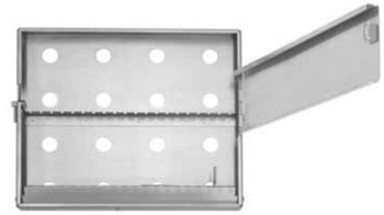 Product Vet Spectrum Rhoton Dissector Case, Stainless Steel, Holds up to 20 Rhoton Dissectors | SAH.780000 Image