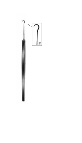 Product Vet Spectrum Frazier Hook, 7" (18cm), Sharp | SAH.780071 Image