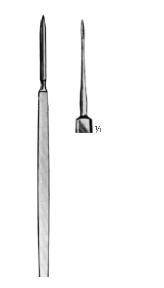 Product Vet Spectrum Knapp Knife, 5in (13cm), Small, 6mm | SAH.780080 Image