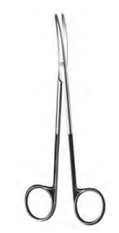 Product Spectrum Metzenbaum Scissor, 7" (18cm), Straight, Supercut | SAH.94-180 Image