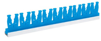 Product francias-Vet Spectrum EverGreen Triangle Pattern Fixation Rail, Silicone, Nut and Screw (125mm Long) Image