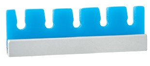 Product francias-Vet Spectrum EverGreen Instrument Fixation Rail (5mm Diameter), Silicone, Nut and Screw (73mm long) Image