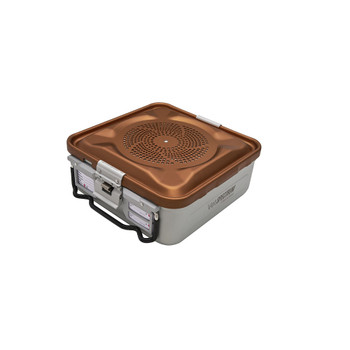 Product Vet Spectrum EverGreen 1/2 Standard Sterilization Container Starter, Short 310mm x 280mm x 110mm, Bronze | SAH.SC-507 Image