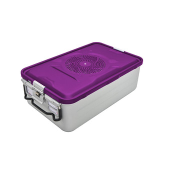 Product Vet Spectrum EverGreen 3/4 Standard Sterilization Container Starter, Tall 475mm x 285mm x 150mm, Purple | SAH.SC-806 Image