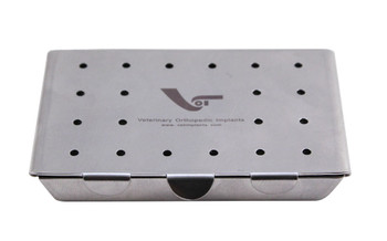 Product VOI Micro Sterilization Case, 69mm x 43mm x 9.0mm, Stainless Steel | SC M Image