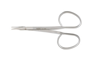 Product Integra-Miltex Stevens Tenotomy Scissors, 3.75" (9.5cm), Curved, Blunt Point, Ribbon-Type | 18-1478 Image