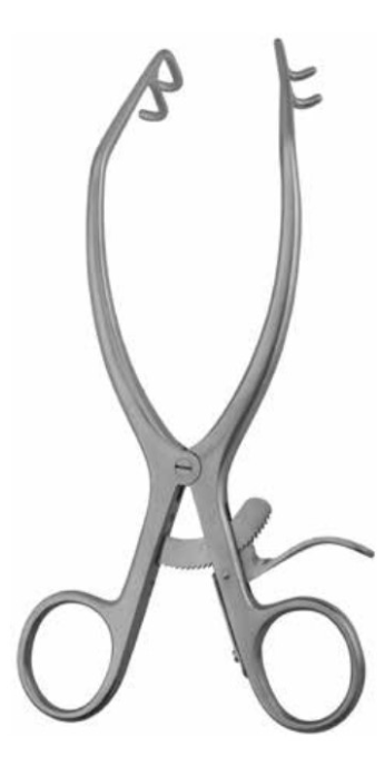 Product Vet Spectrum Gelpi Kolbel Retractor, 7.5in (19cm), Horizontal Blunt Arms | SAH.701190 Image