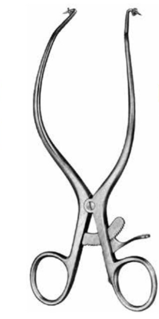 Product Vet Spectrum Gelpi Retractor, 7in (18cm), Sharp w/ Ball Stops | SAH.701999 Image
