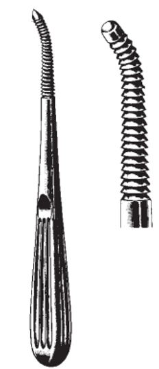 Product Spectrum Wiener Rasp, 7" (18cm), Slightly Angled, Blunt Pointed Tip | SAH.20-8518 Image