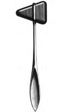 Product Spectrum Taylor Percussion Hammer, 7", Solid Handle, Pediatric Size, (17.8 cm) | SAH.22-4691 Image