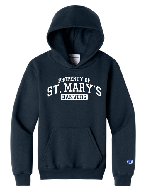 St. Mary’s Danvers Property of Champion Youth Hoodie