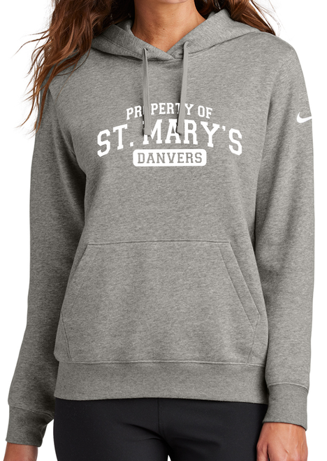 Property of Saint Mary’s School - Nike Ladies Fleece Pullover Hoodie