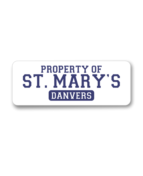 Property of Saint Mary’s School - Car & Window Decal